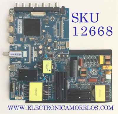 MAIN FUENTE PARA TV RCA / NUMERO DE PARTE 7.T3683HB50200 / CV3683H-B50 / TV34110179 / B7Y07792108YA1928 / MODELO RTU5540-C